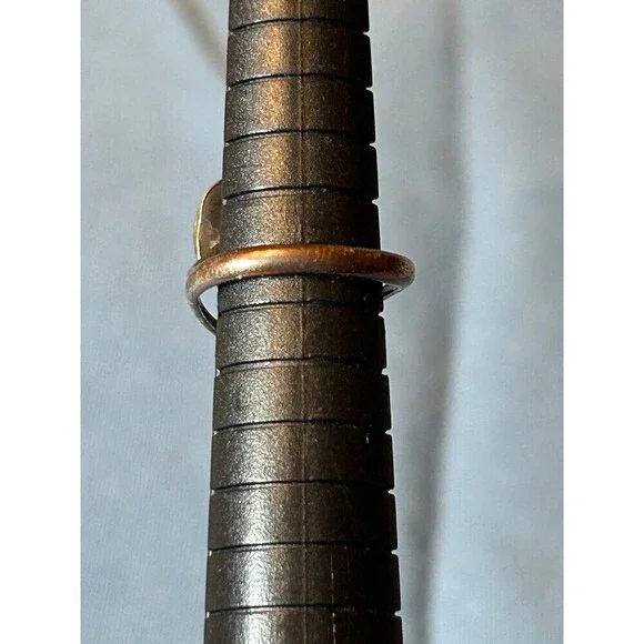 Vintage Native American Silver Ring Size 4 - Picture 3 of 5